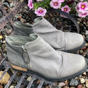 ☀️Sorel Major Low Canvas Chukka Ankle Booties